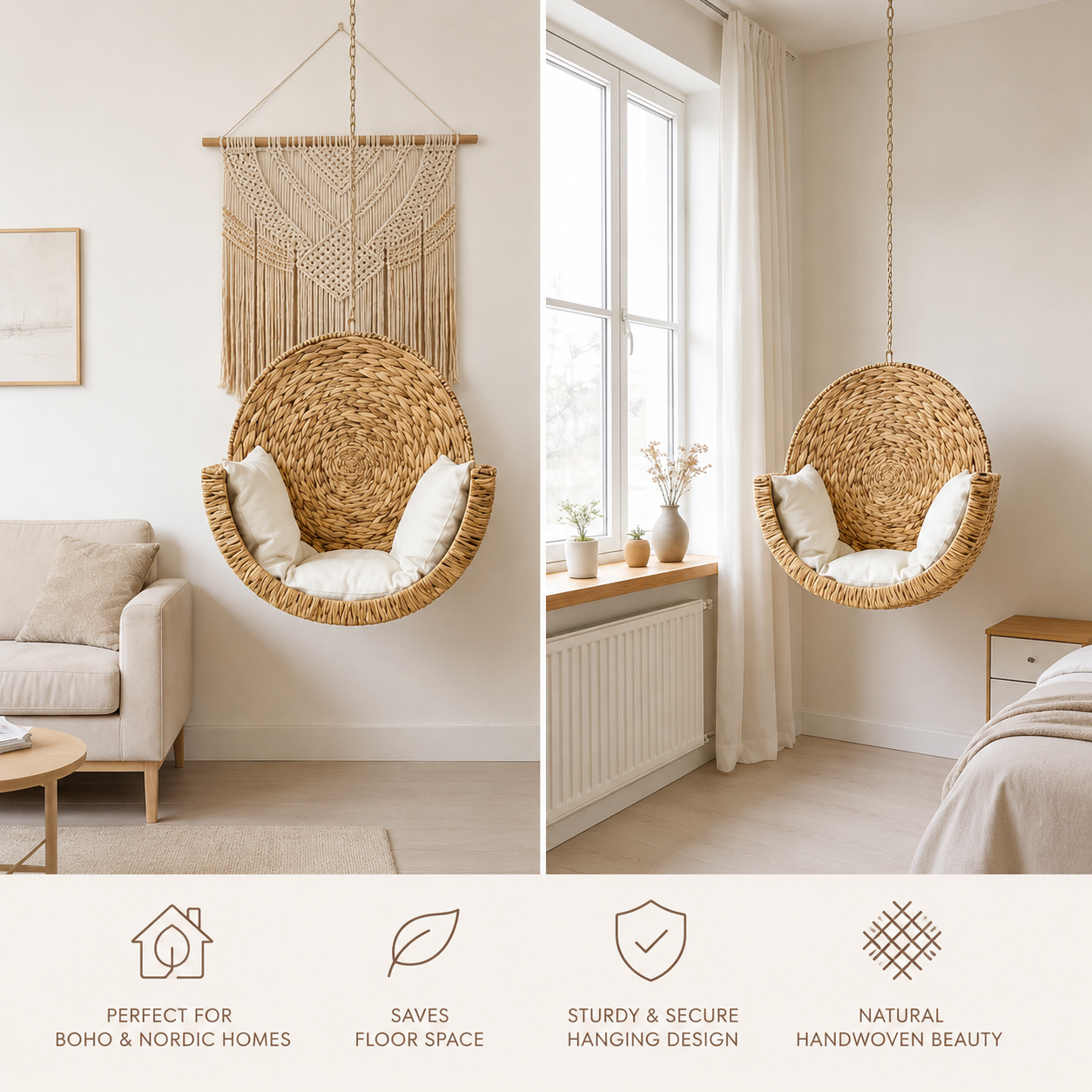PALO™ Handwoven Wall-Mounted Pet Bed
